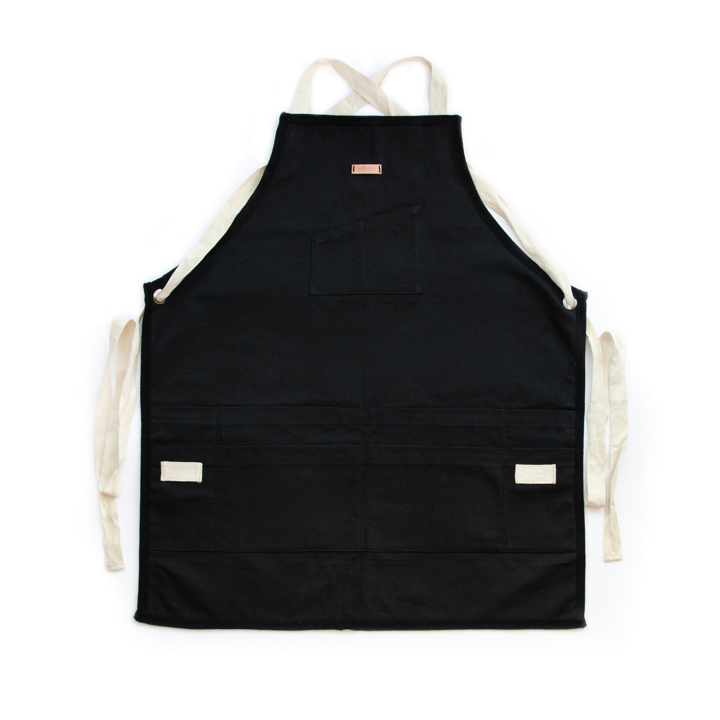 Workshop Apron Black/White