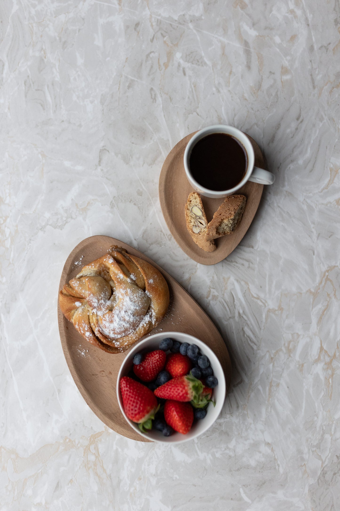Carved Wooden Plate, Organic