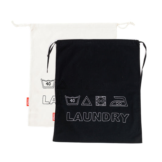 Embroidered laundry bag