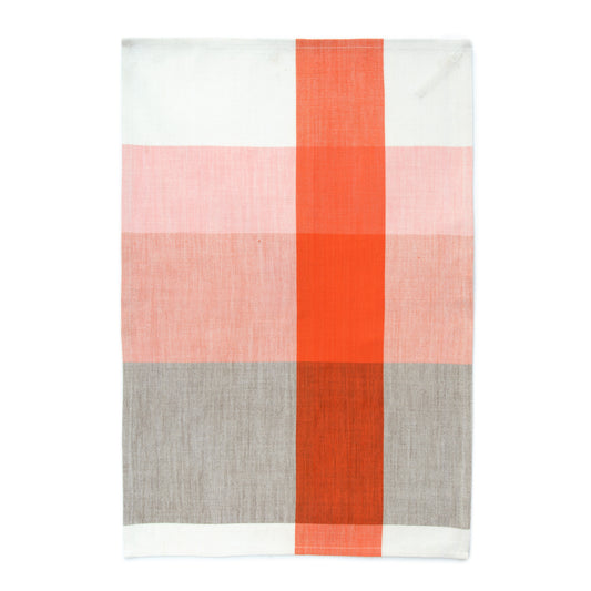 Tea towel gradient terracotta, pack of 2