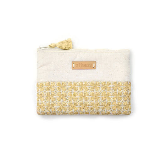 Embroidered purse medium