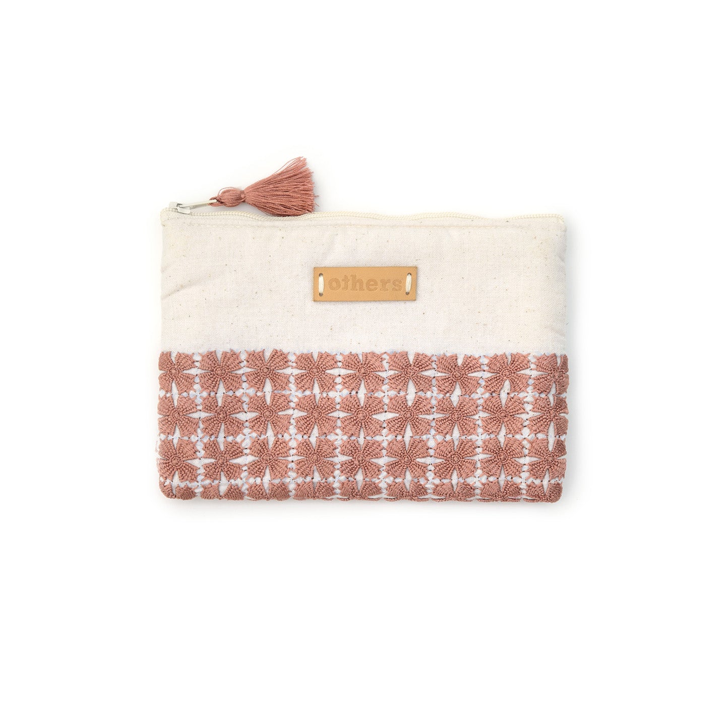 Embroidered purse medium