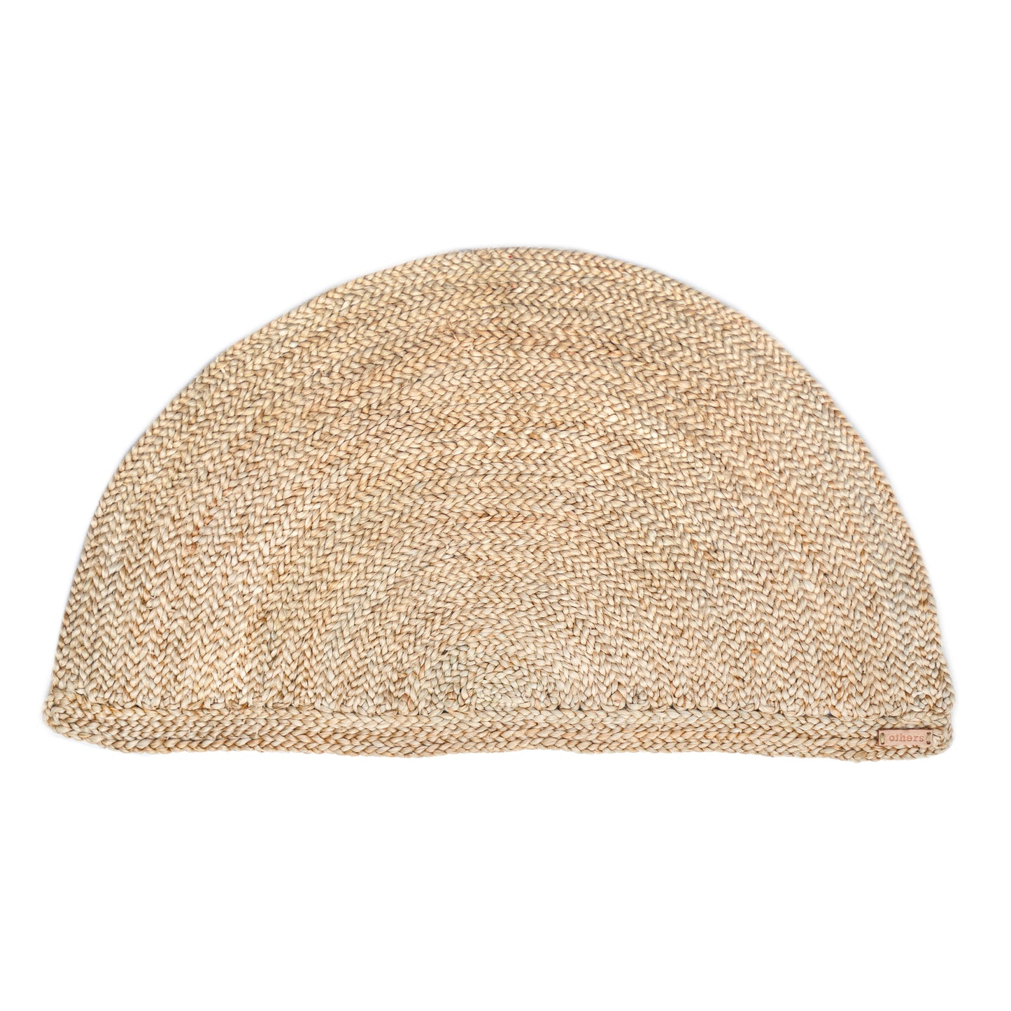 Jute Doormat, Half Circle