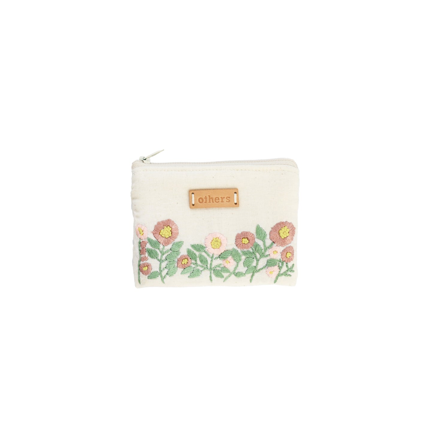 Embroidered purse small
