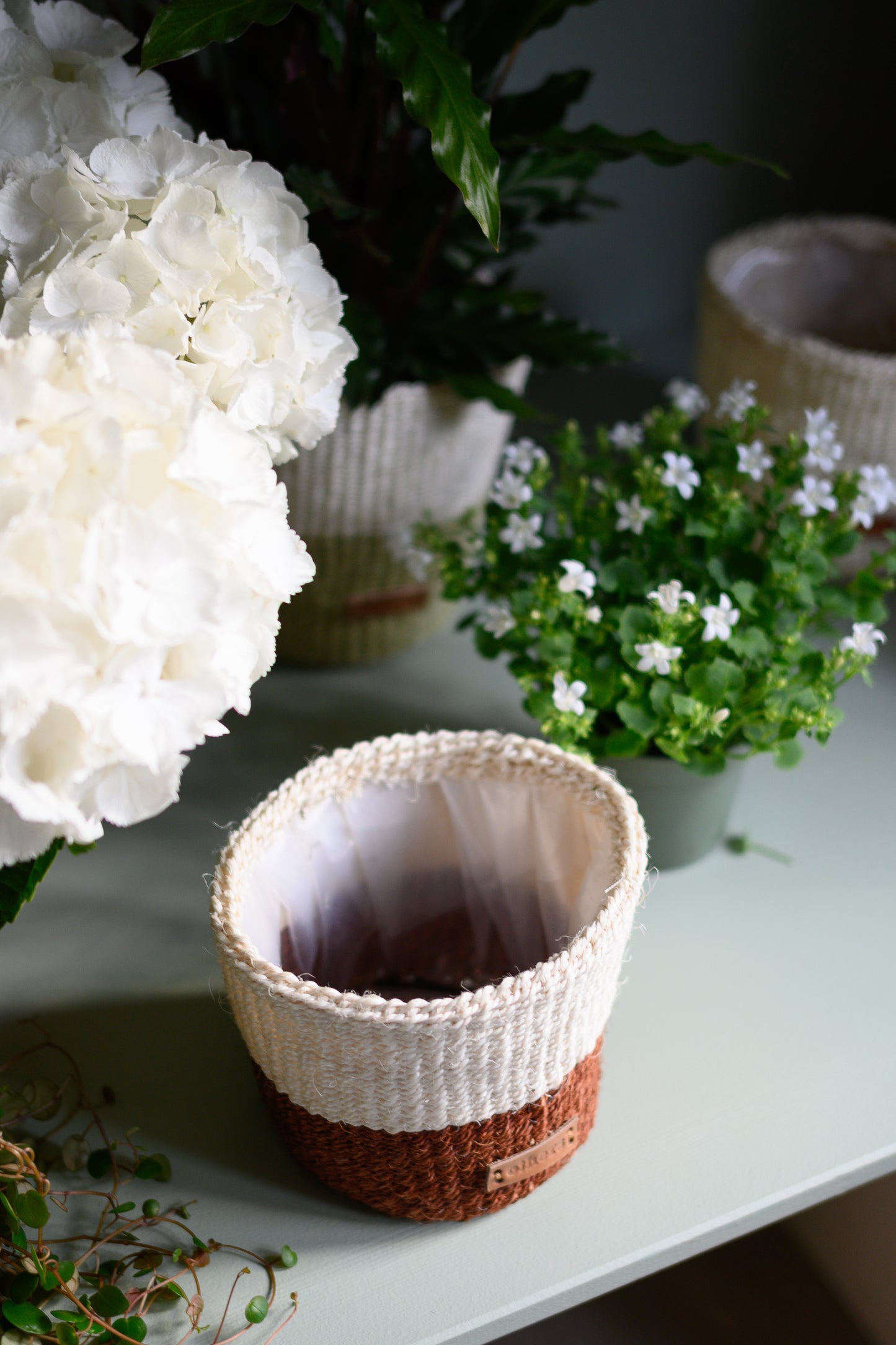 Sisal Flower Pot, Small