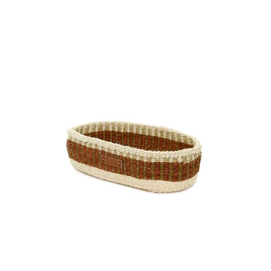 Small Oval Basket, Multi-Color