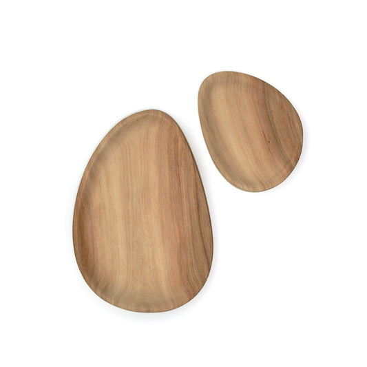 Carved Wooden Plate, Organic