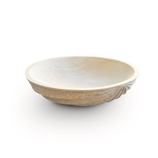 Wooden bowl large-kulturhistorisk museum (trefat)