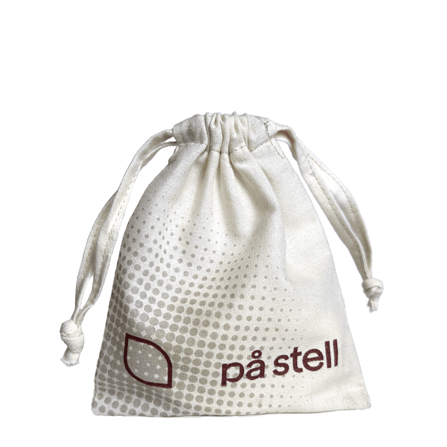 Small soap bag with screen print, paa stell