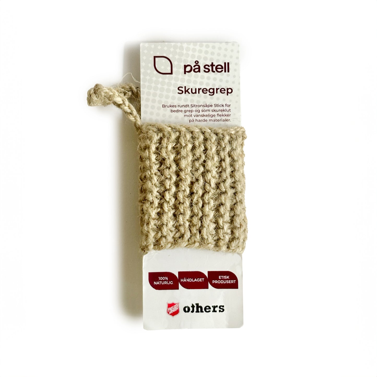 Jute Cylinder /På stell skuregrep
